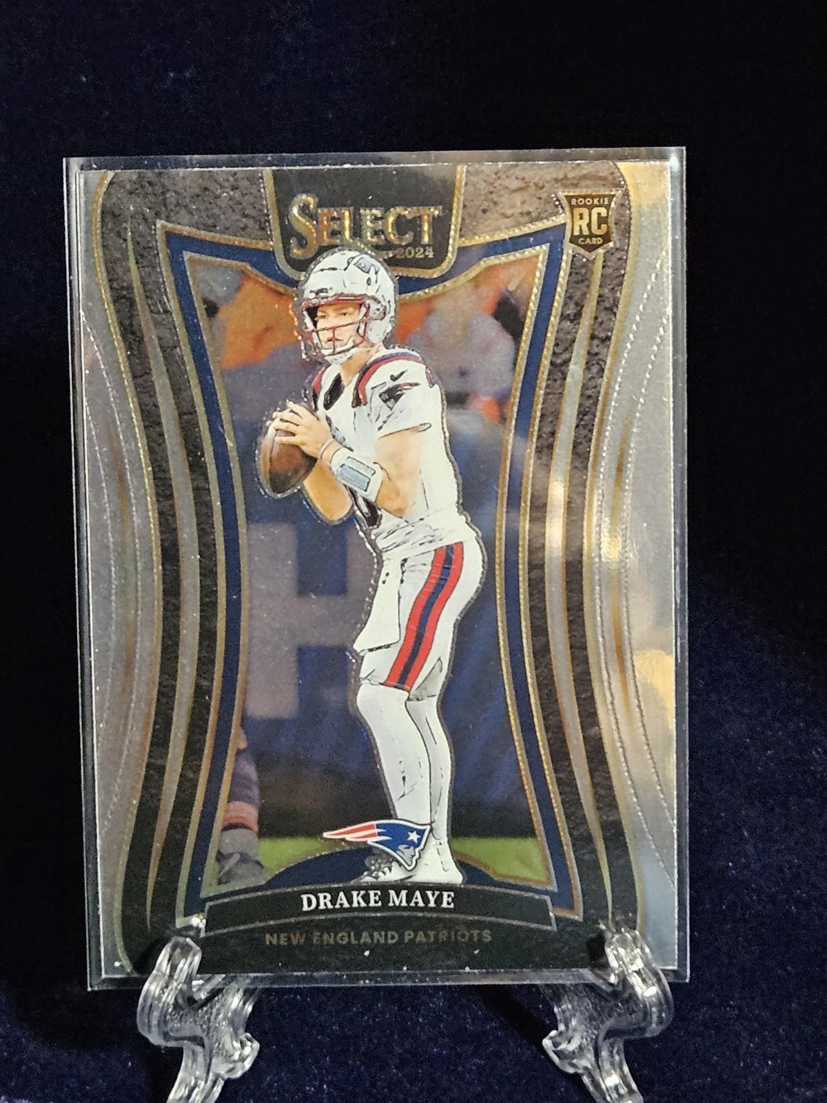 2024 Panini Select - Suite Level Drake Maye #379 (RC) New England Patriots Rc