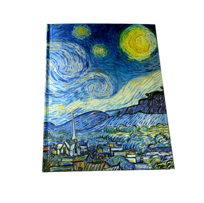 Premium Skizzenbuch Vincent van Gogh, Sternennacht blanko Maße: 28 x 21c