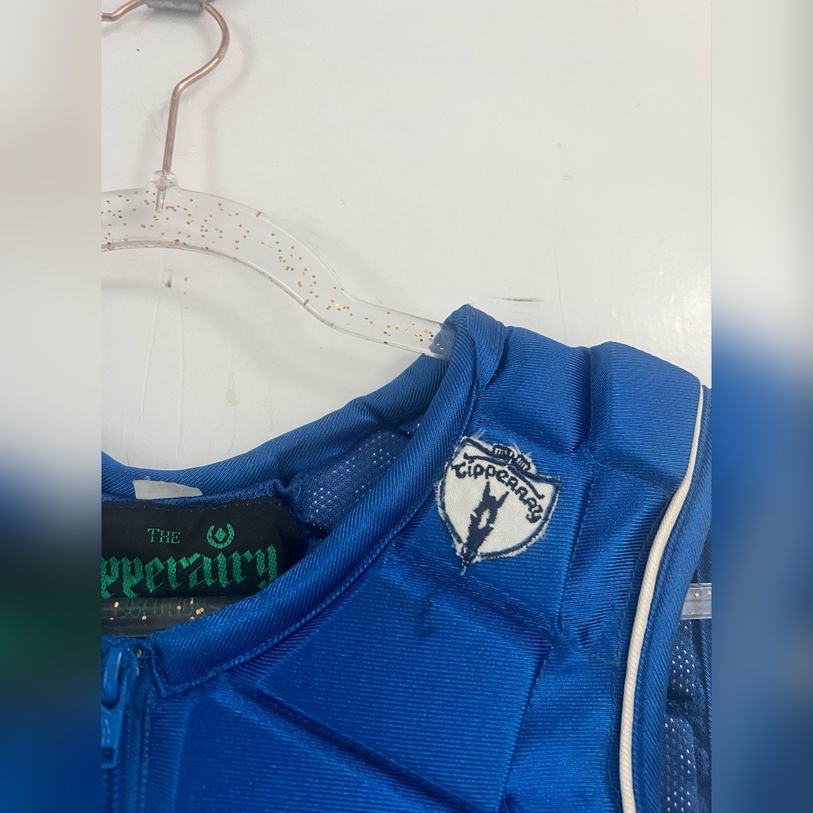 Tipperary Blue Eventer Rider Equestrian Vest Size XS