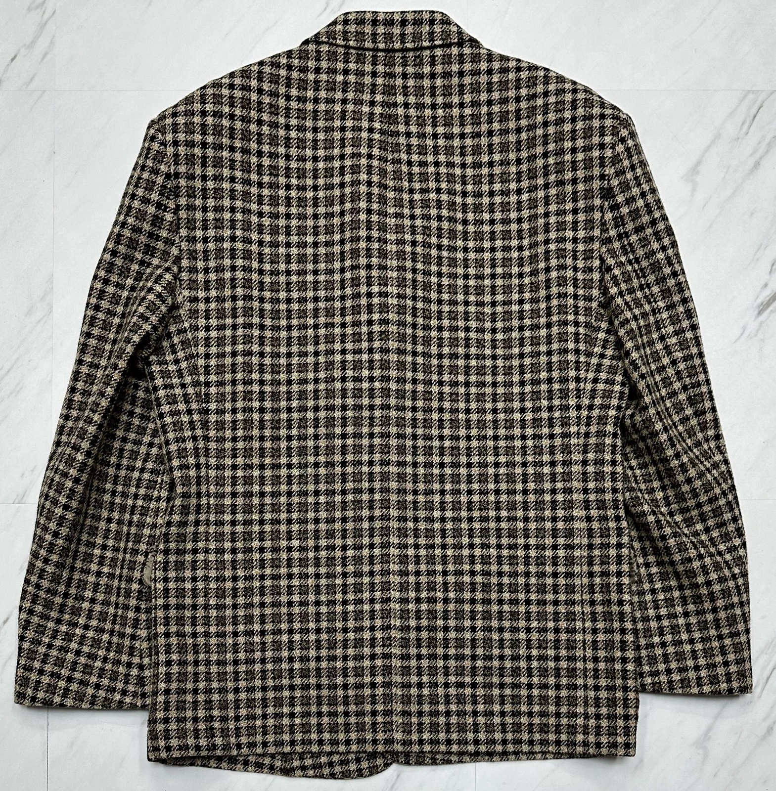 Gucci GG Logo Uomo Anderson Vintage Classico Giacca Lana a Quadri 105 76930722