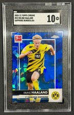 2021-22 Topps Chrome Borussia Dortmund Team Set Soccer Cards - Checklist Added 10