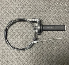 Ducati OEM Throttle Tube Assembly With Cable And Grip USED For Ducati Scrambler