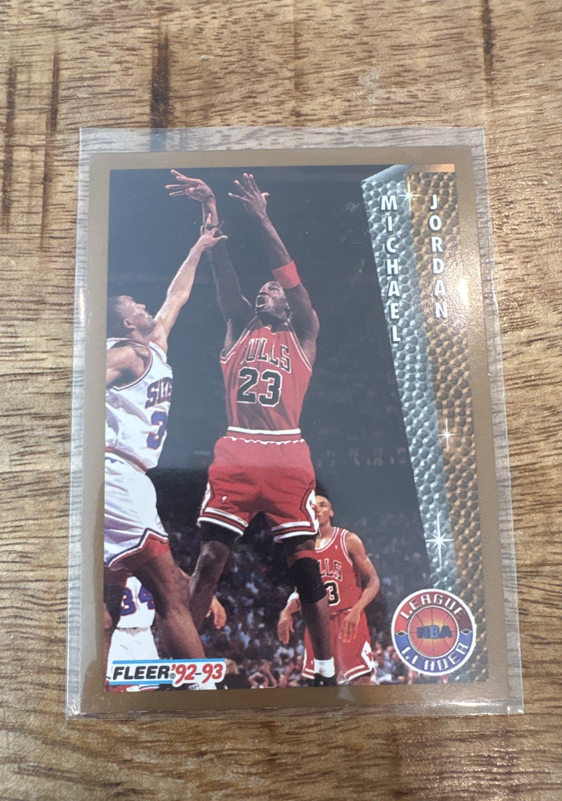 1992-93 Fleer - League Leader Michael Jordan #238