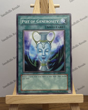 Yugioh * Pot Of Generosity * CRV-EN0436 * Cybernetic Revolution * Konami