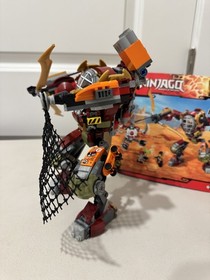 Retired LEGO Ninjago 70592 Salvage M.E.C. Almost Complete Minifigs, Instructions