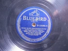 Tommy Ladnier 1938 Jazz 78 Weary Blues bw Ja Da on Bluebird 10086