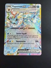 Vaporeon ex 023/131 Sv: Prismatic Evolutions Holo
