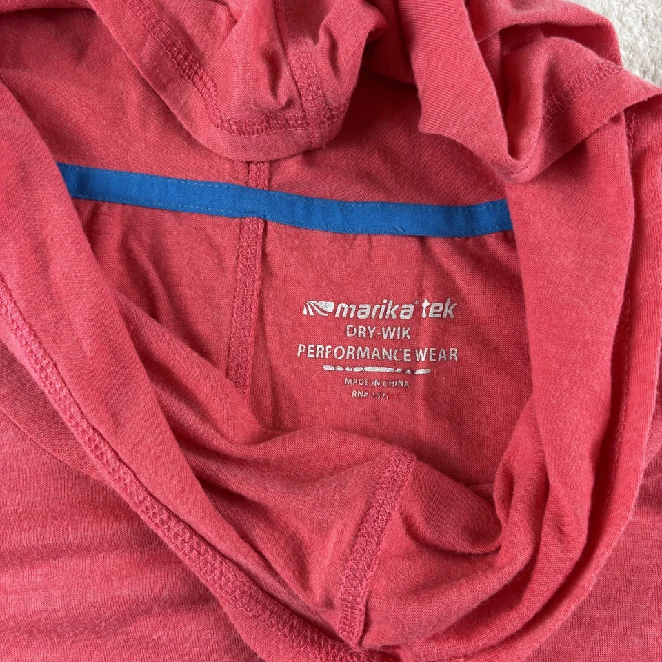 Marika Tek Women's Small Hot Pink Athletic Hoodie Jersey Sweatshirt Athleisure - Изображение 4 из 4