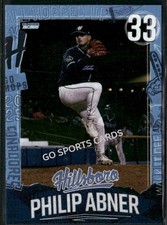2025 Hillsboro Hops Philip Abner RC Rookie Diamondbacks Minor League