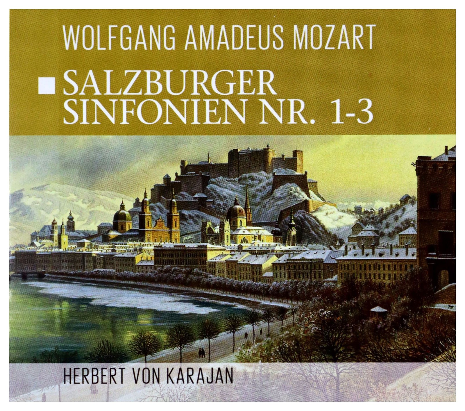 Академическая камерата Зальцбурга Зальцбургский симфонический оркестр № 1-3 (CD) (ИМПОРТ ИЗ Великобритании)