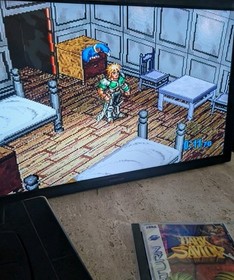 Dark Savior (Sega Saturn) Rare CIB w Manual & Registration Card, Tested 