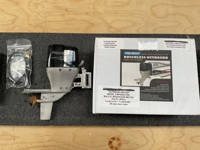 RARE NIB Proboat Outboard Engine Complete 3650 2800kv Brushless Outboard