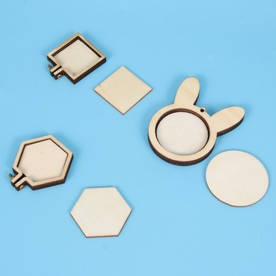 7 Pcs Stickzubehör Kreuzstich-Fixierrahmen Für Stickprojekte Mini-stickrahmen