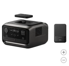 🔥NEW🔥 EcoFlow River 3 Plus Wireless Boost Combo, 1200W 286Wh Battery Generator