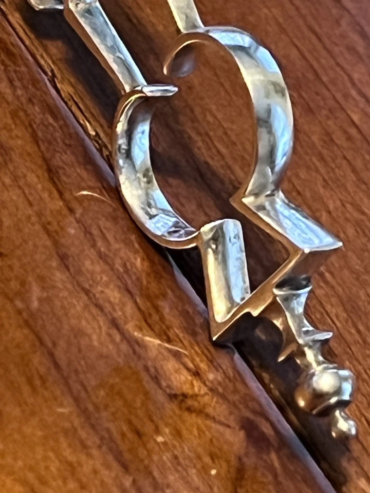 No. 8 Sugar Tong by Gorham Sterling Silver 1885 Rare w/ CASE VHTF - Image 2 of 4