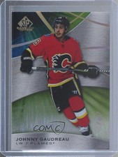 2019-20 Upper Deck SP Game Used Green Snow Storm 1/1 Johnny Gaudreau #82 02ka
