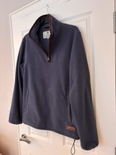Bernard Weatherill Of Savile Row London Mens XL 1/4 Zip Fleece Jacket rrp£145