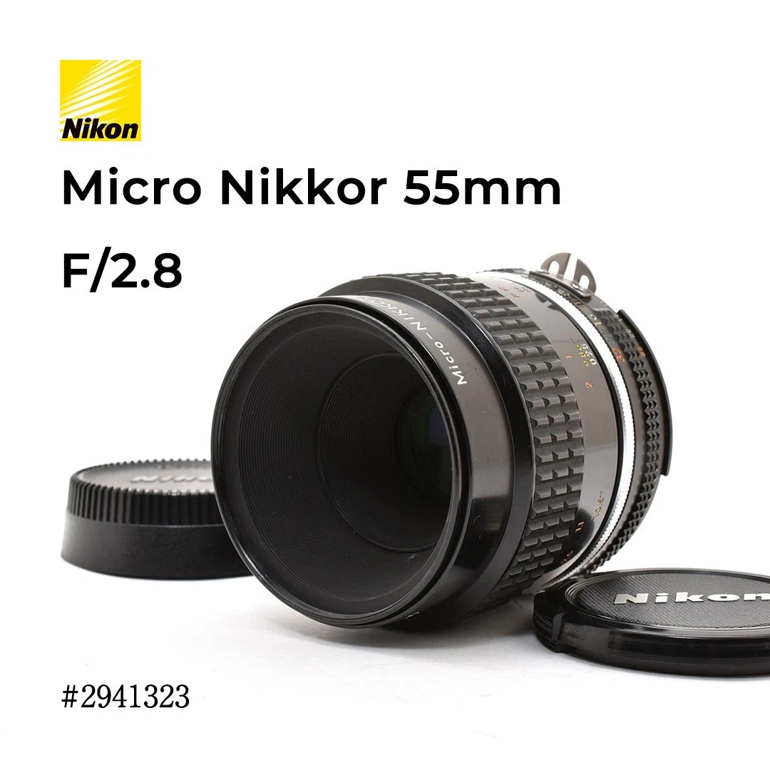 Nikon Micro NIKKOR f/2.8 Camera Lenses 55mm Focal | eBay
