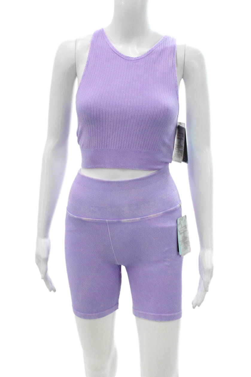 Nux Unisex Biker Shorts Purple Nylon Size SFree Shipping in US $100+ Orders | $6.95 Orders Below-image