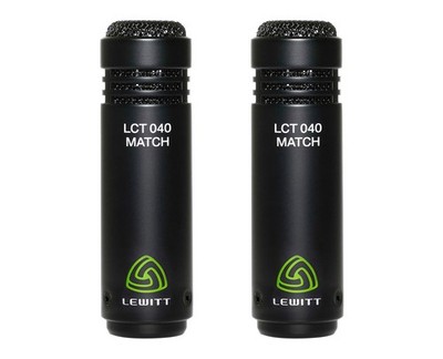 Lewitt LCT 040 Matched Stereo Condenser Microphone Pair