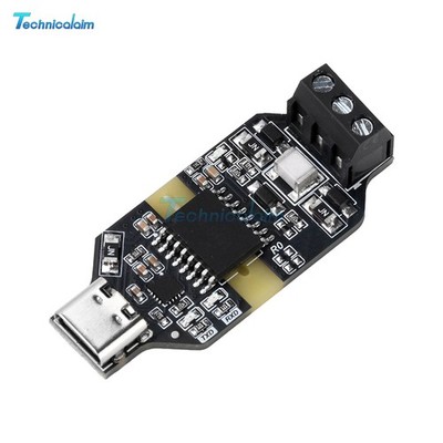 CH343P USB to RS485 Isolated Converter 6Mbps High-Speed Serial Port Module