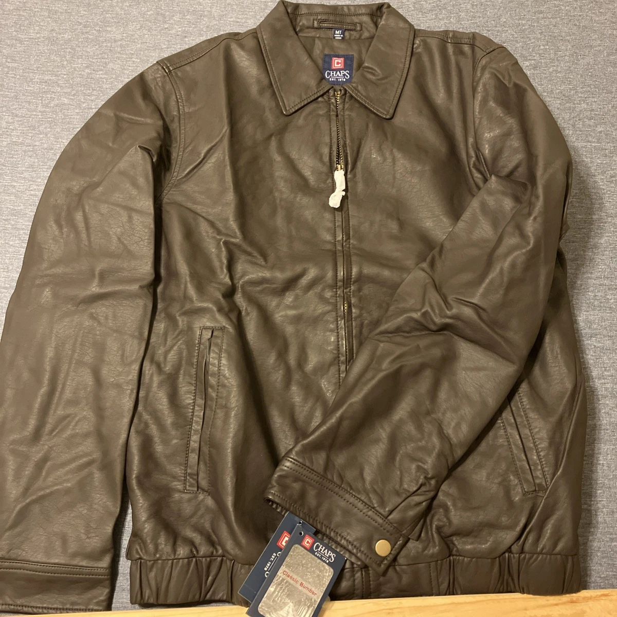 Chaps Leather Jacket products for sale | eBay