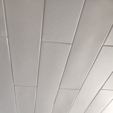 DIY Styrofoam Ceiling planks/Panels White - Glue up on popcorn. Pack of 120 pcs