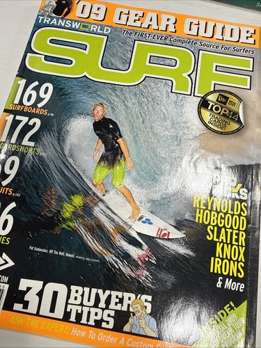 TRANSWORLD SURF Magazine 2009 With Rookie cards Inside - Picture 2 of 6