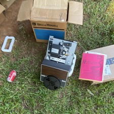 Bell Howell Filmosound 16mm Movie Projector w/ Reel Original Box