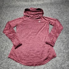 Ariat Heat Series Womens Performance Pullover Lightweight Hoodie Purple Medium