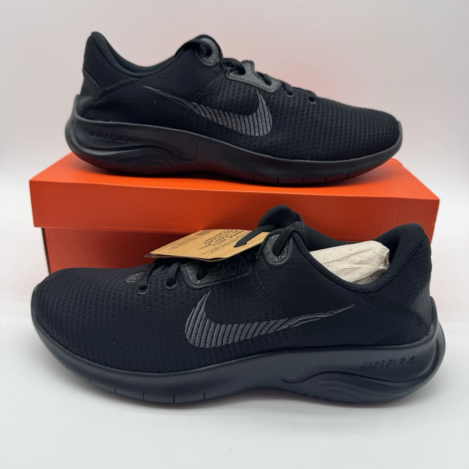 Nike Flex Experience Run 12 Black Anthracite DV0740-003 Men's New
