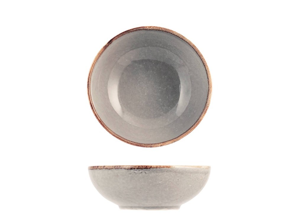 6 Deep Plates Reactive Gray 16 Cm H&H