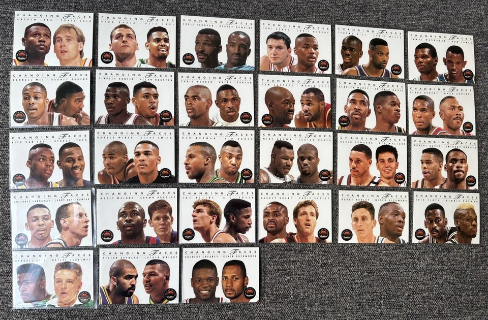 Juego de caras cambiantes de baloncesto Skybox Premium 1994 Foto 3 de 4