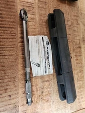 Evercraft NAPA 1/2" Drive 150lb Torque Wrench, With Case 775-0950