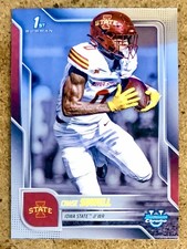 2025 Bowman Chrome U Football 1st Chase Sowell #123 Iowa State Cyclones