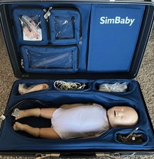 Laerdal Sim Baby 8508 Medical Dummy w/Hoses & exteas GREAT DEAL Simbaby