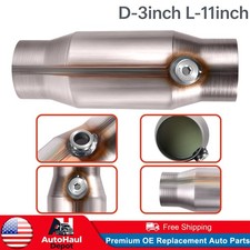 3 Inch Universal Catalytic Converter Stainless Steel Epa Approved 11 Inch Length 3 Inch Universal Catalytic Converter Stainless Steel Epa Approved 11 Inch Length