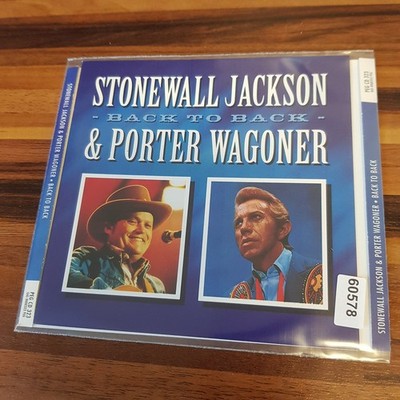 STONEWALL JACKSON / PORTER WAGONEER back to back EX/EX (CD Album, Country)