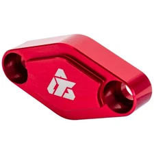 Tusk Parking Brake Block Off Plate Red For Honda TRX 400EX 1999-2008
