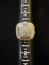 David Yurman Albion Ring Verified High-Quality Pav Diamonds