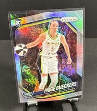 2025 Panini WNBA Prizm Paige Bueckers #5 True Silver RC Dallas Wings