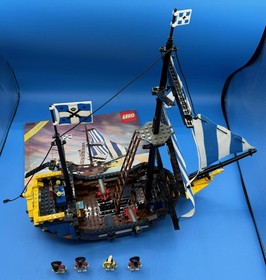 VINTAGE LEGO PIRATE SET 6274 - CARIBBEAN CLIPPER WITH MANUAL