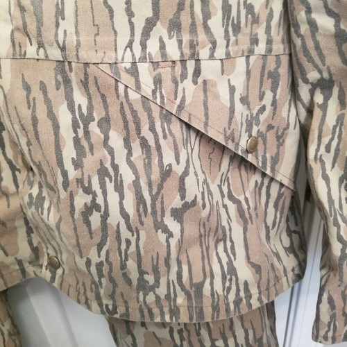 Vtg Cabelas Gore Tex Mossy Oak Bottomland Camo Jacket Pants Set 80s USA Sz XL - Picture 6 of 24