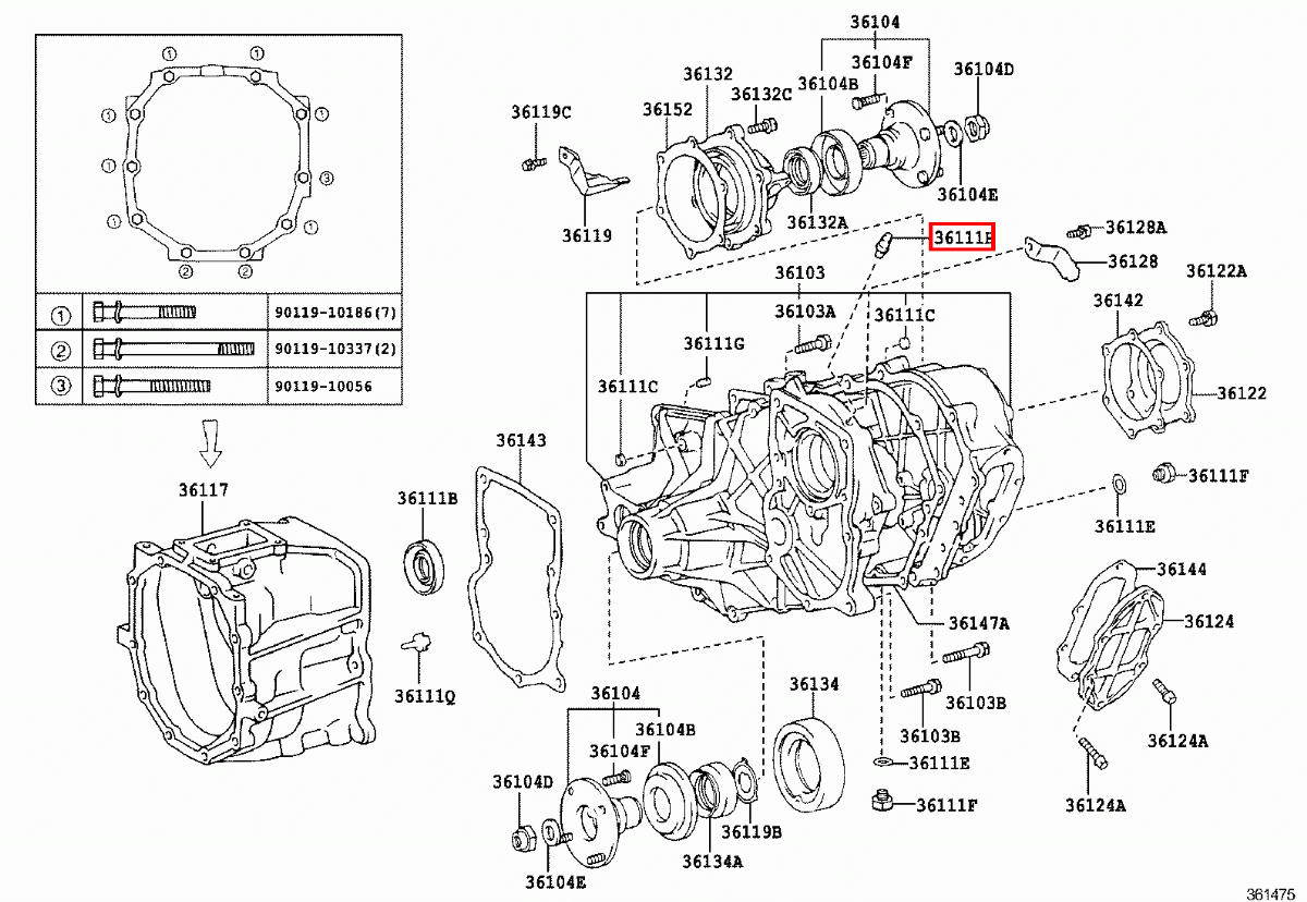 Genuine LandCruiser HZJ76 HZJ75 HZJ74 HZJ73 Gearbox Transfer Case Plug