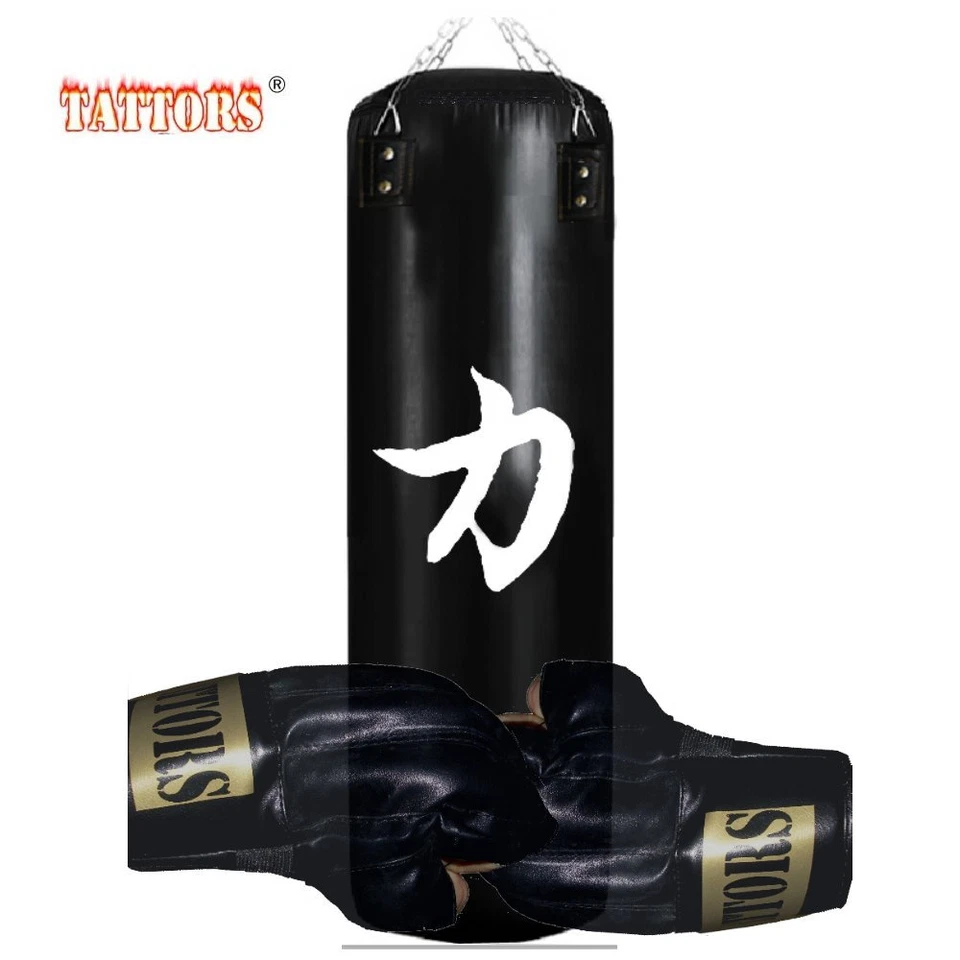 Design Sandsack Boxsack- POWER UFC MMA original 120cm mit HALTERUNG + HANDSCHUHE - Bild 3 von 4