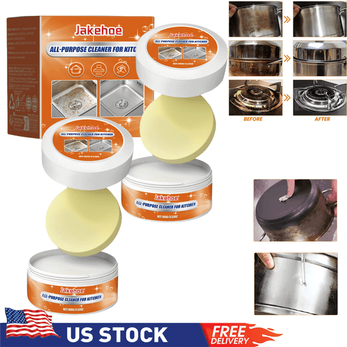 2PCS Kitchen Cleaner Spray Foam Grease Degreaser Remove Oil Dirt Cleaning Home - Picture 9 of 10