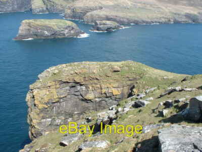 Photo 6x4 Dun Briste, Sound of Berneray and southern Mingulay Du00f9n Br c2002