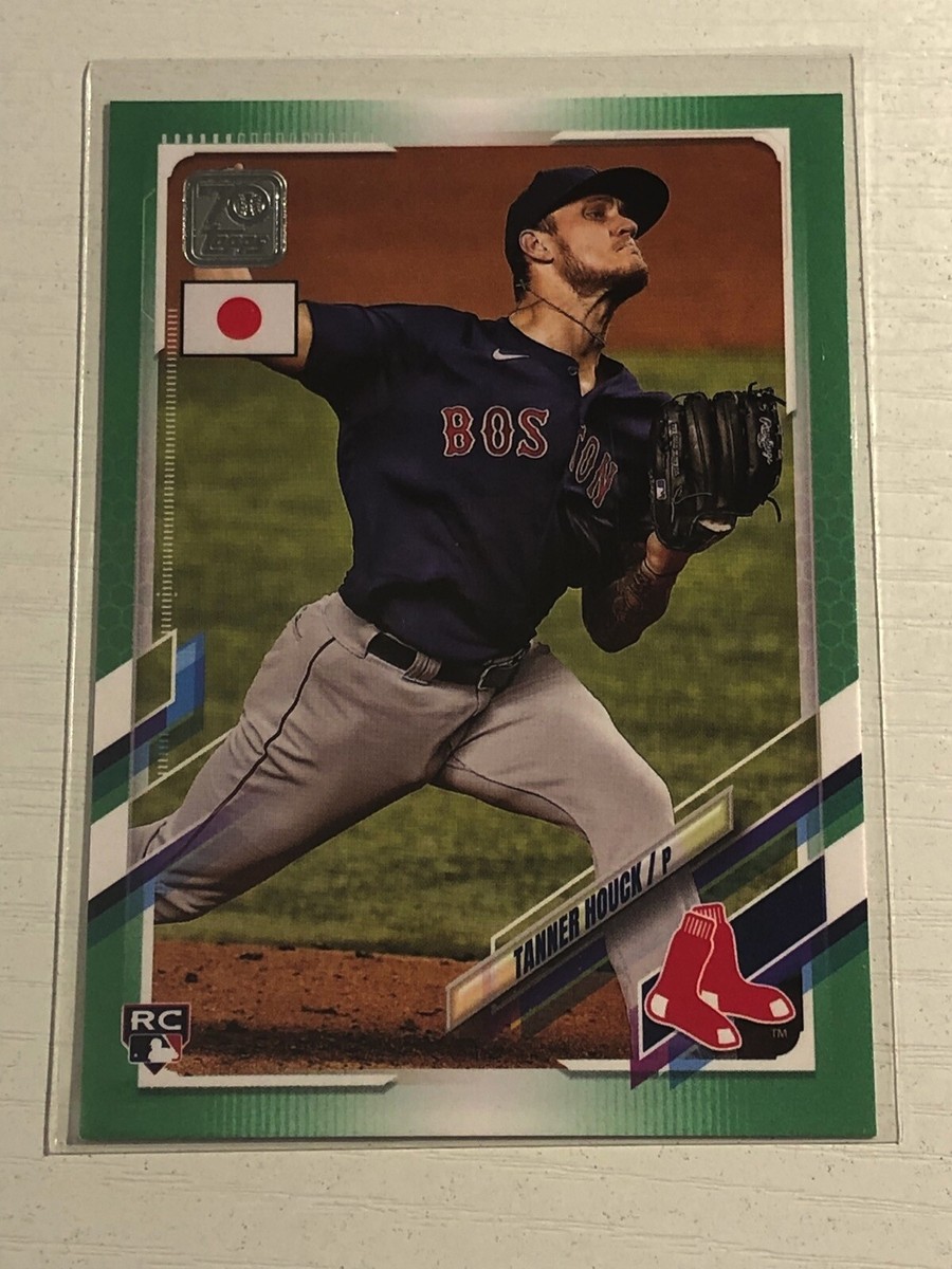 トランプ Gaucho 2021 Topps Japan Edition Jade Green Parallel /75 Tanner Houck Red