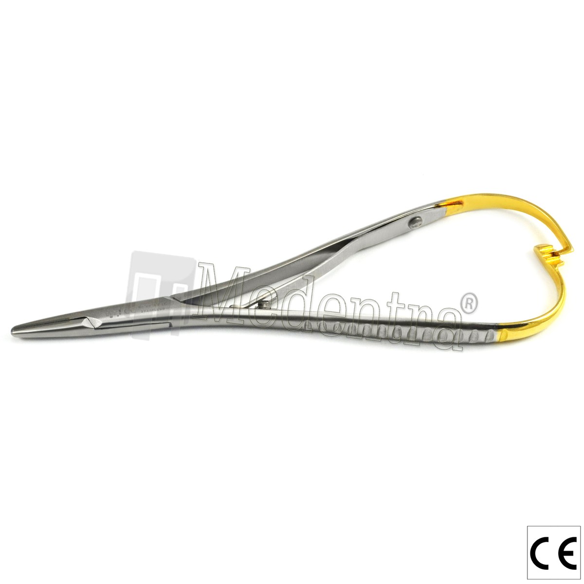 Cavigliera Ortopedica 3 Pinze Porta Aghi Mathieu Slim Line - Per Laboratorio Dentale, Con Blocco, Punta Stretta Aesculap Catalogo