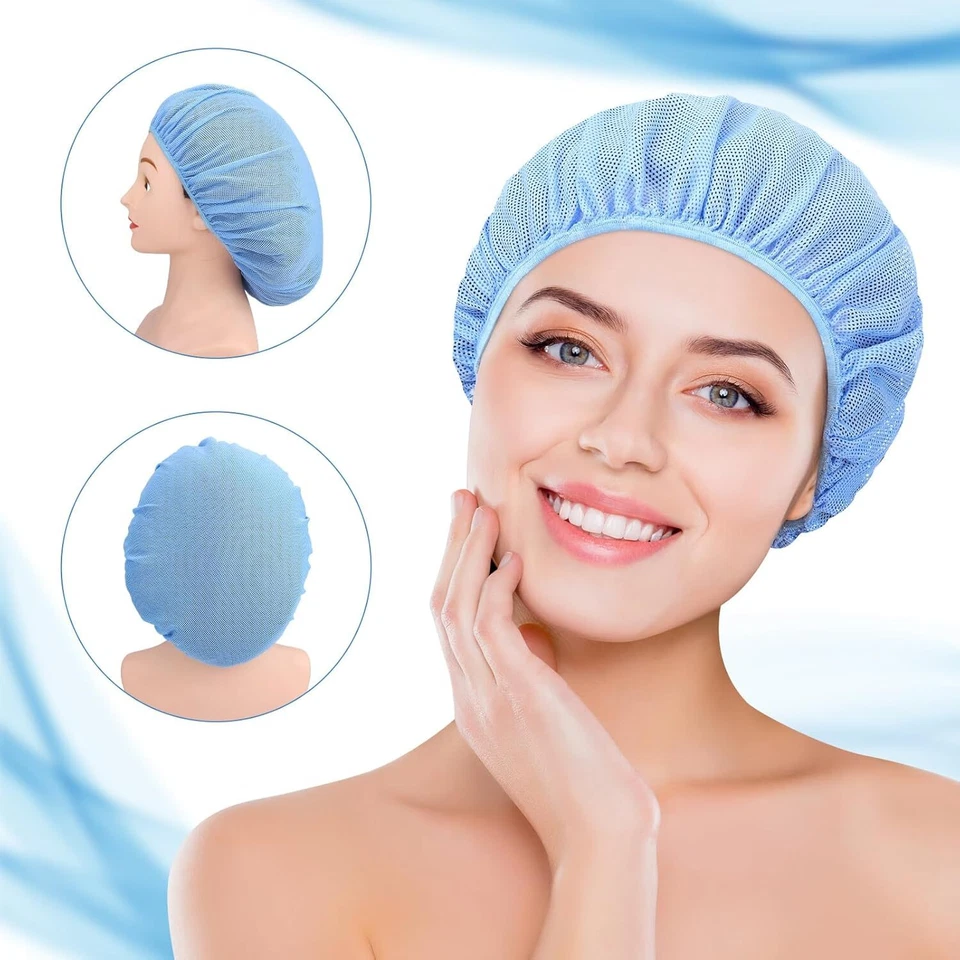 10 Pcs Hair Net for Sleep, Hair Nets for Sleeping Hair Net for Curly Hair Mesh N - Image 2 of 2